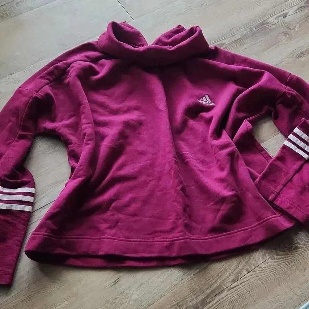 Adidas Power Berry Funnel Neck Sweatshirt - Picture 2 of 10